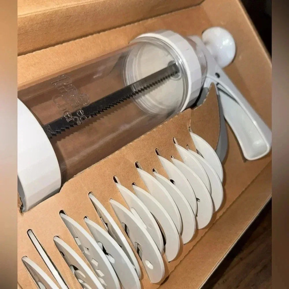 IOB The Pampered Chef PC Cookie Press 1525 17 Piece Set ~ Kitchen Tools - Picture 4 of 8